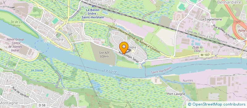 localisation de l'entreprise OZ'ALEO  INDRE