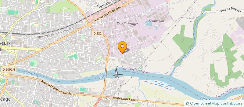 localisation de l'entreprise OZ ALTUN BATIMENT à BOURG-DE-PEAGE
