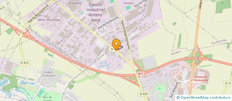 localisation de l'entreprise OZ-ALU à AMIENS