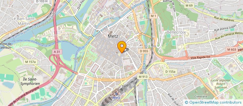 localisation de l'entreprise OZ ARCADES  BOULAY-MOSELLE