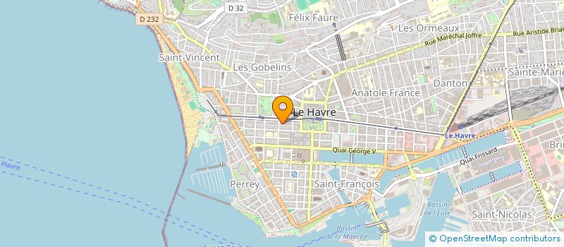 localisation de l'entreprise OZ ARCHITECTURE à LE HAVRE