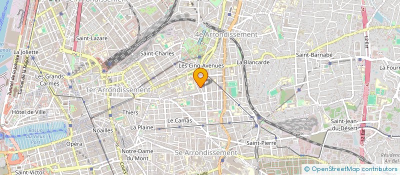 localisation de l'entreprise OZ'ART à MARSEILLE