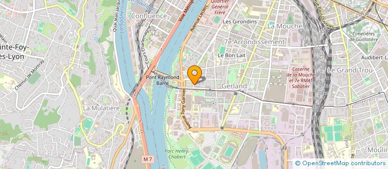localisation de l'entreprise OZ ARTS ETC à LYON