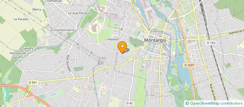 localisation de l'entreprise OZ AUTO 45 à MONTARGIS