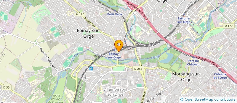 localisation de l'entreprise OZ BAT à EPINAY-SUR-ORGE