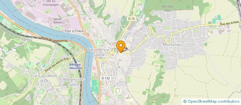localisation de l'entreprise OZ BAT à NEUVILLE SUR SAONE