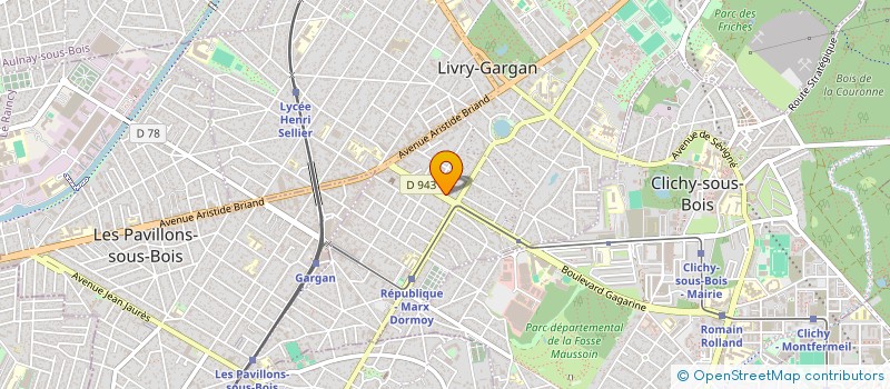 localisation de l'entreprise OZ BEAUTE  LIVRY-GARGAN