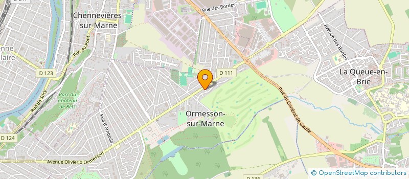 localisation de l'entreprise OZ CAPITAL  ORMESSON-SUR-MARNE