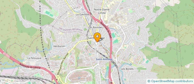 localisation de l'entreprise OZ CONFORT à MARSEILLE