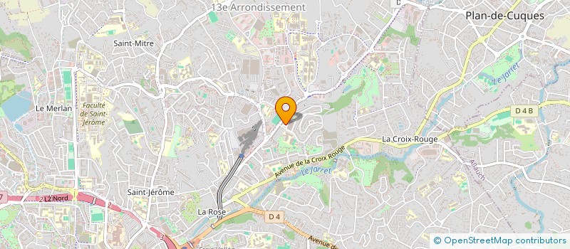 localisation de l'entreprise OZ DISTRIBUTION à MARSEILLE 13EME