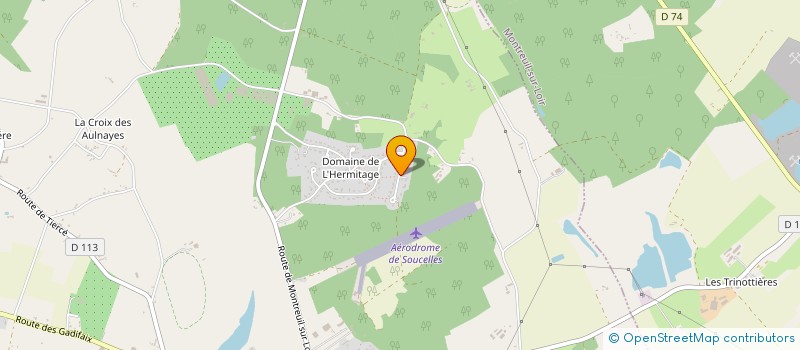 localisation de l'entreprise OZ ET HOME CONCEPT  RIVES-DU-LOIR-EN-ANJOU