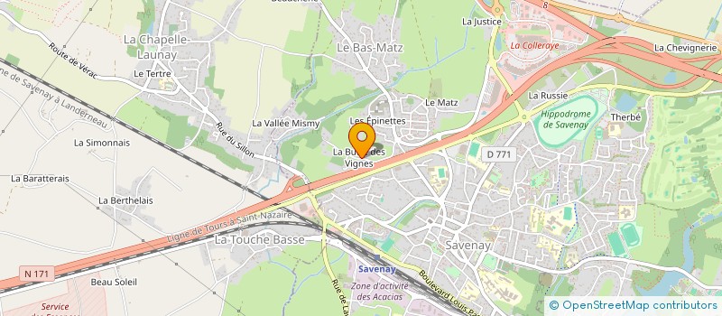 localisation de l'entreprise OZ ETRE TOI à SAVENAY