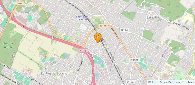 localisation de l'entreprise OZ FLOW  SAINT-LEU-LA-FORET