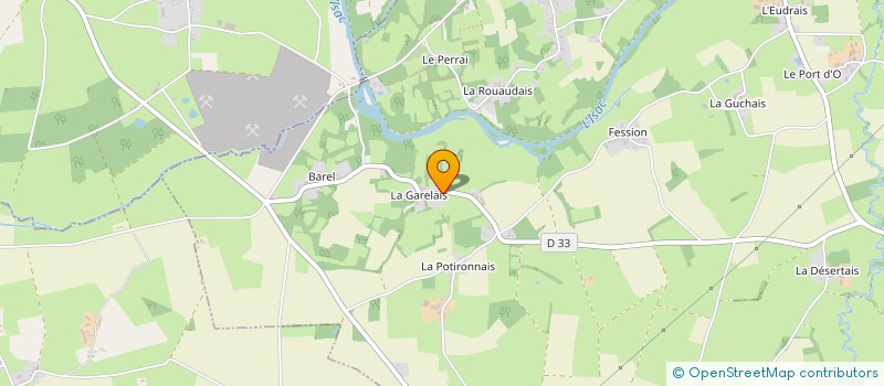 localisation de l'entreprise OZ'HERBES FOLLES  BLAIN