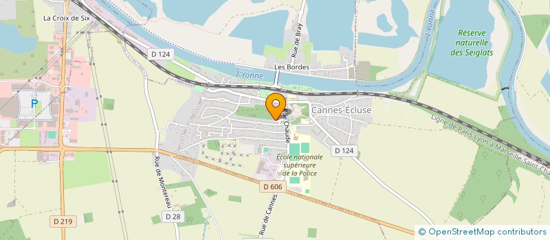 localisation de l'entreprise OZ HOLDING  CANNES-ECLUSE