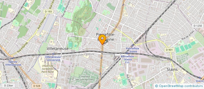 localisation de l'entreprise OZ ISTAMBUL à PIERREFITTE-SUR-SEINE