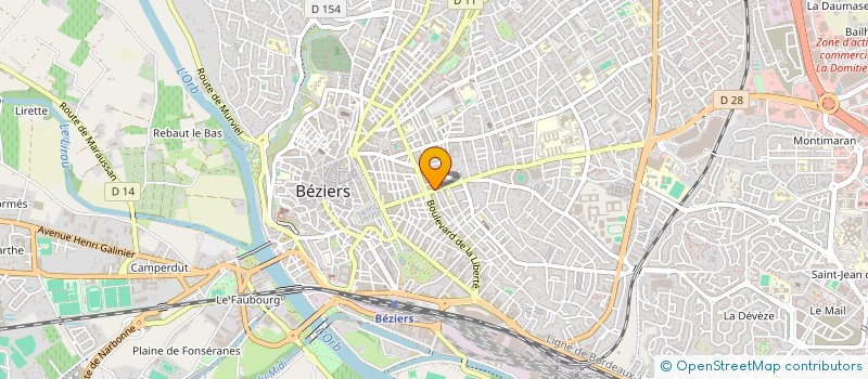 localisation de l'entreprise OZ ISTANBUL  BEZIERS