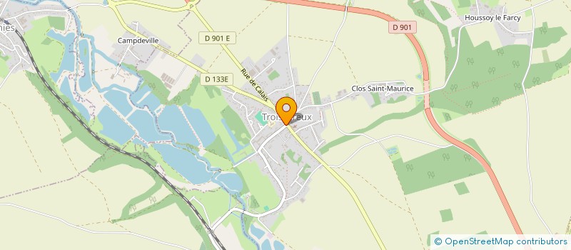 localisation de l'entreprise OZ & M à TROISSEREUX