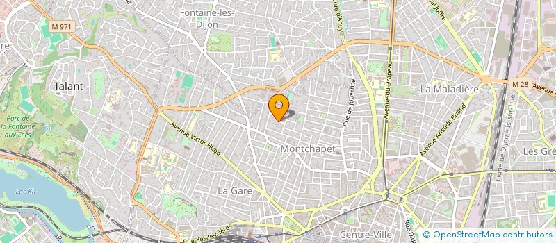 localisation de l'entreprise OZ&MANAGER  CHALON-SUR-SAONE