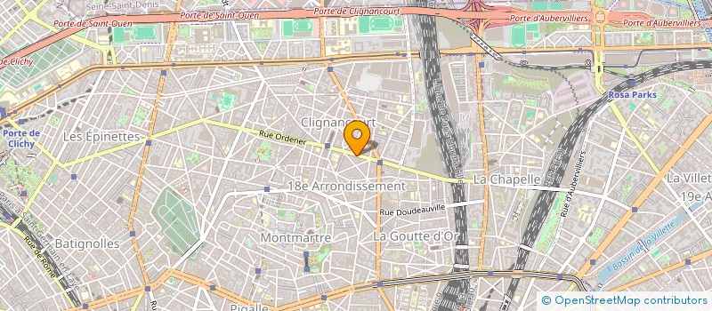 localisation de l'entreprise OZ PRODUCTIONS  PARIS