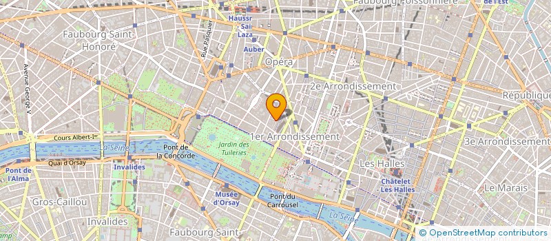 localisation de l'entreprise OZ PRODUCTIONS à PARIS