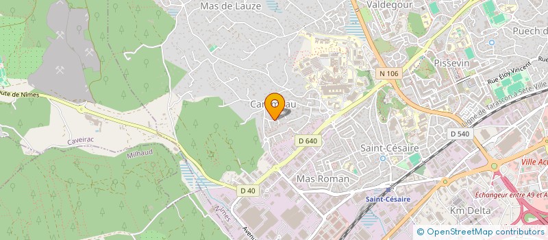 localisation de l'entreprise OZ RIDE  NIMES