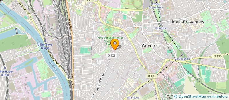 localisation de l'entreprise OZ TRANS à VALENTON
