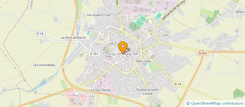 localisation de l'entreprise OZ2ALEX  LOUDUN