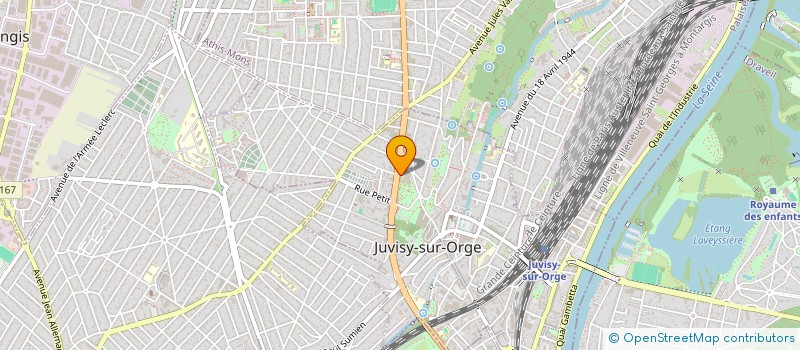 localisation de l'entreprise OZ91  JUVISY-SUR-ORGE