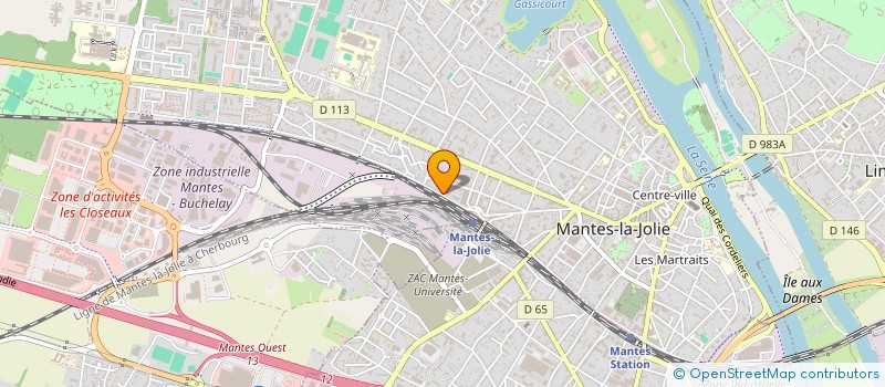 localisation de l'entreprise OZA'R ETC  MANTES-LA-JOLIE