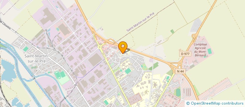 localisation de l'entreprise OZA'SUP ASSOCIATION DES TECHNICIENS SUPERIEURS DU LYCEE FREDERIC OZANAM DE CHALONS-EN-CHAMPAGNE  CHALONS-EN-CHAMPAGNE