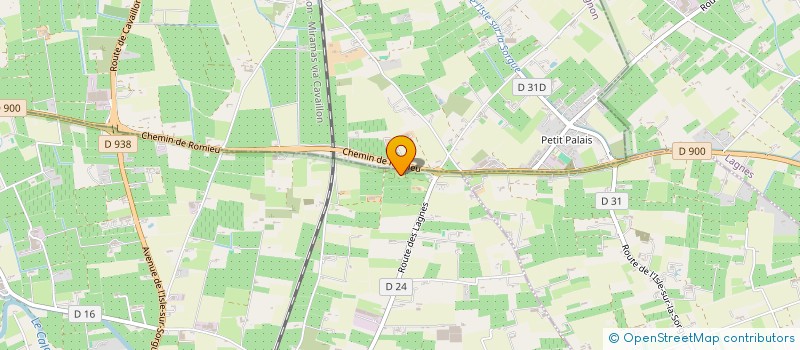 localisation de l'entreprise OZAGAY  CAVAILLON