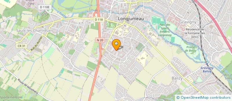 localisation de l'entreprise OZAK BATIMENT à LONGJUMEAU