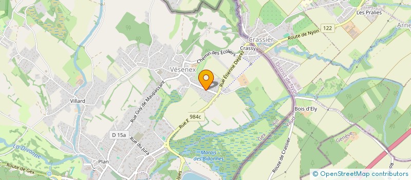 localisation de l'entreprise OZAKI  DIVONNE-LES-BAINS