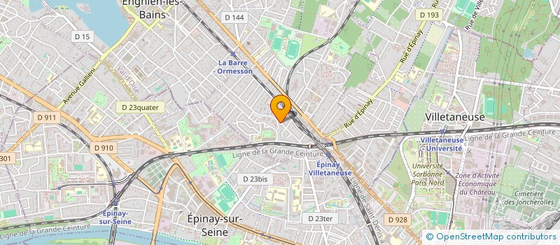 localisation de l'entreprise OZALEE  DEUIL-LA-BARRE