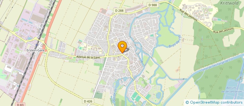 localisation de l'entreprise OZALP  ERSTEIN