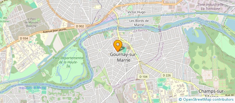 localisation de l'entreprise OZAN  BONDY