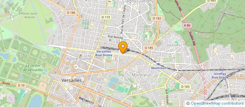 localisation de l'entreprise OZANNE CONSEIL à VERSAILLES