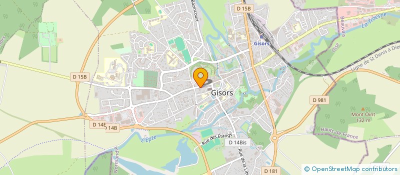 localisation de l'entreprise OZAR à GISORS