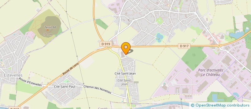 localisation de l'entreprise OZARA à CARVIN