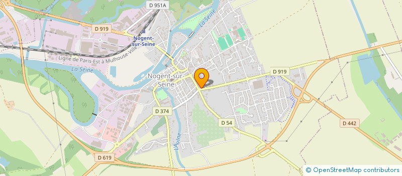 localisation de l'entreprise OZARI SOLAIRE  NOGENT-SUR-SEINE