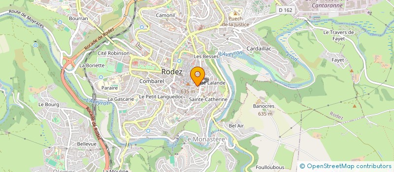 localisation de l'entreprise OZARTS CITOYENS à RODEZ