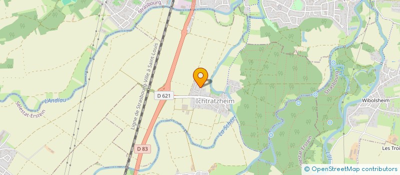 localisation de l'entreprise OZAY  ICHTRATZHEIM