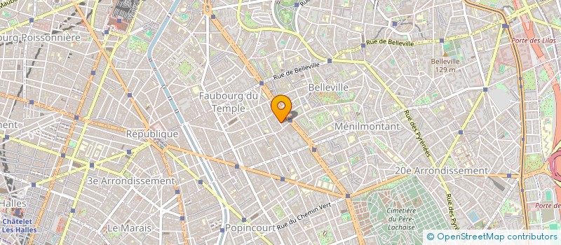 localisation de l'entreprise OZCAN  PARIS