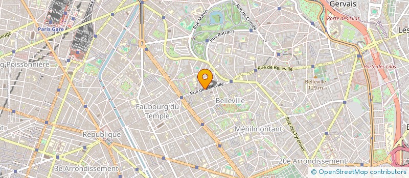 localisation de l'entreprise OZCAN  PARIS