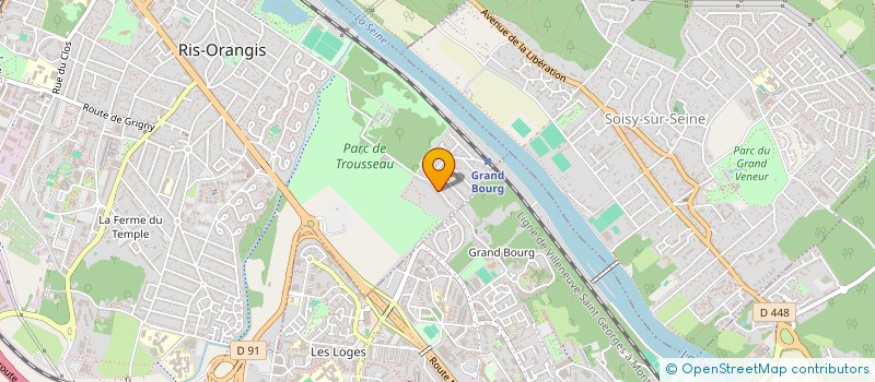 localisation de l'entreprise OZDEMIR 36 à RIS-ORANGIS