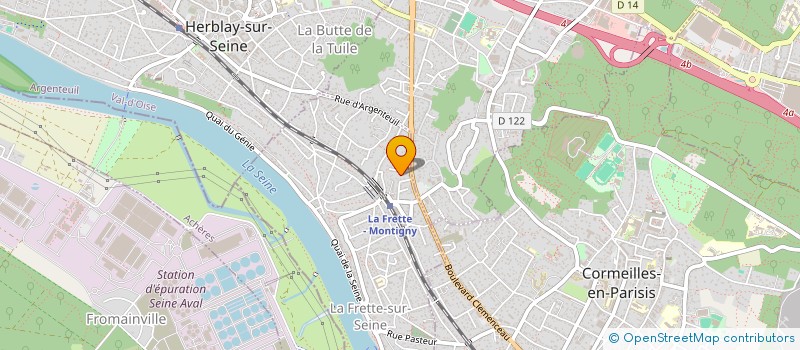 localisation de l'entreprise OZE INVEST  PARIS