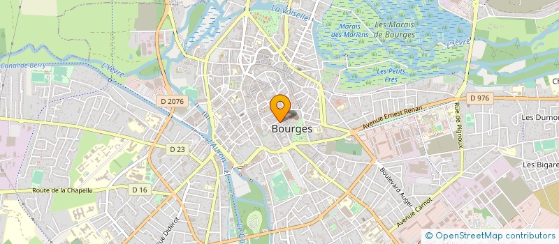 localisation de l'entreprise OZE LA BEAUTE à BOURGES