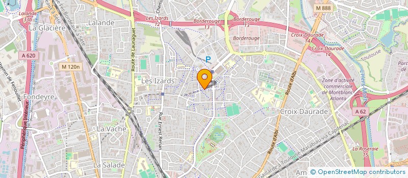 localisation de l'entreprise OZE PARIS à TOULOUSE