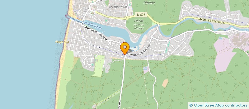 localisation de l'entreprise OZEANO 40  MIMIZAN